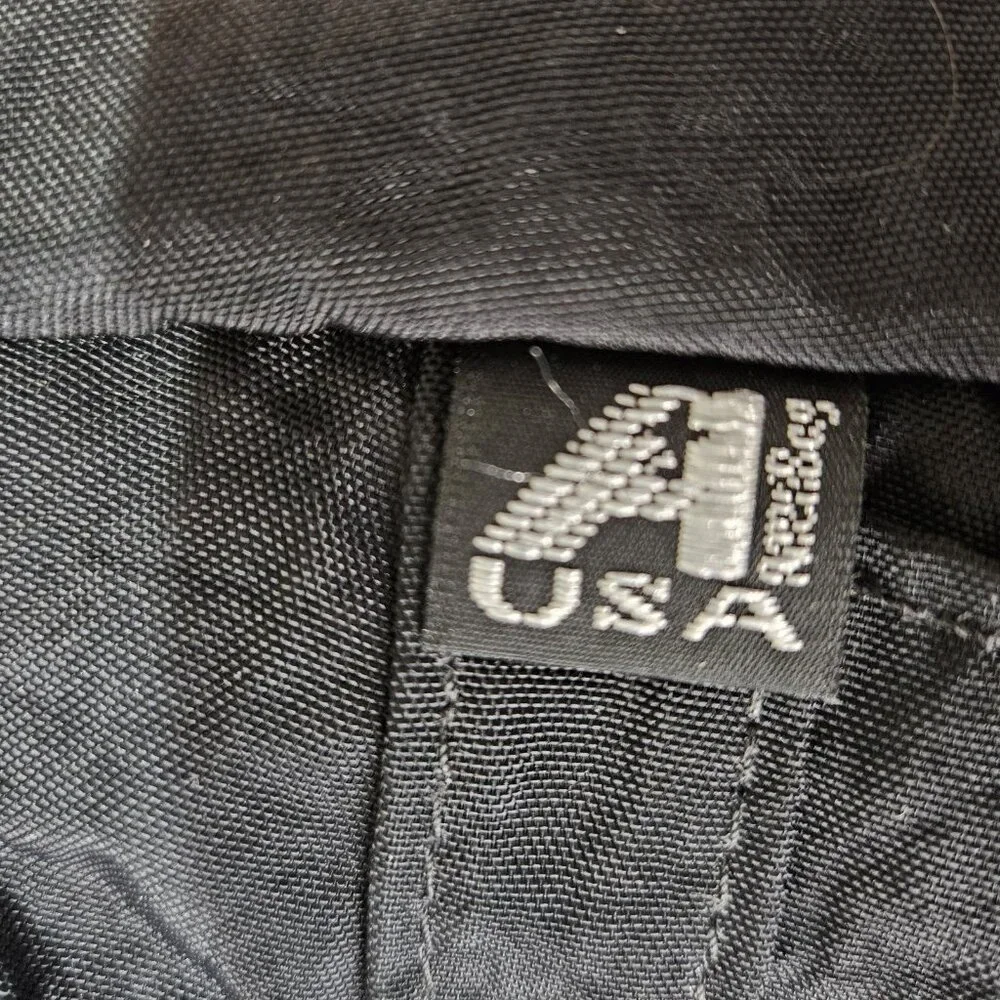 AmeriBag Healthy Back Bag Sling Womens Large Black Nylon Crossbody Shoulder USA - Picture 13 of 13